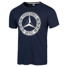 T-shirt men in Navy genuine Mercedes-Benz Collection | B6604155