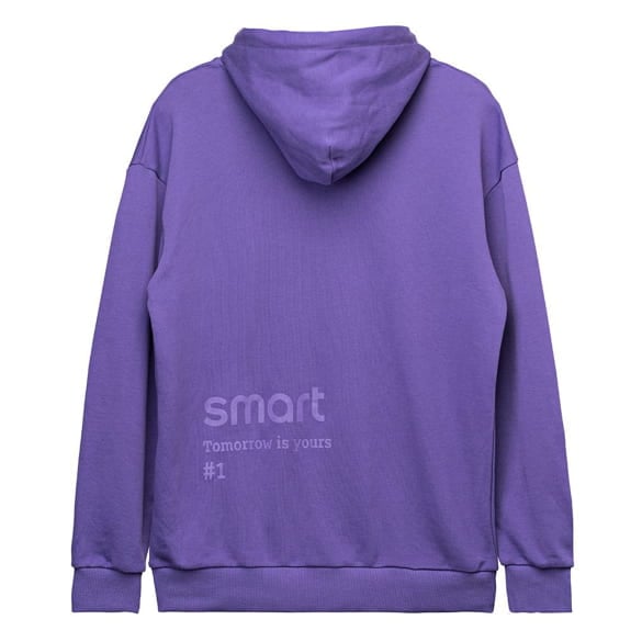 Unisex hoodie purple logo Genuine smart  | 10021504/-1509 Unisex hoodie purple logo Genuine smart  | 10021504/-1509