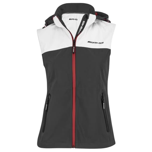 AMG Softshell Jacket Vest Women black Genuine Mercedes-Benz Collection