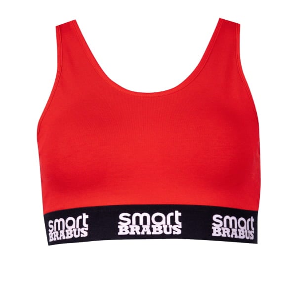 smart x BRABUS sports bra ladies red 