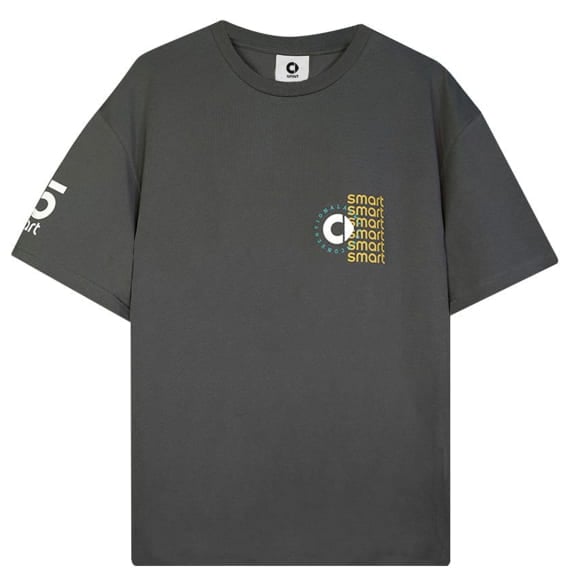 Unisex T-Shirt grey #3 Logo Genuine smart