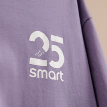 Unisex T-shirt lavender with logo Genuine smart | 10022072/-77