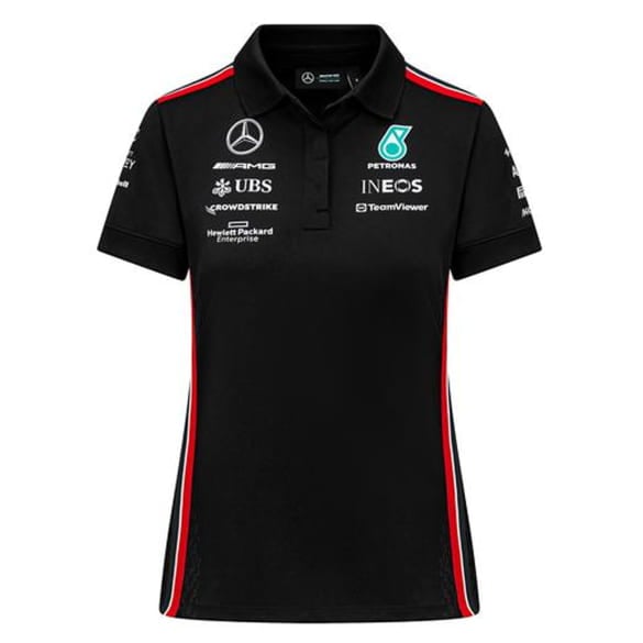 Mercedes-AMG PETRONAS F1 Ladies' Polo Shirt black Mercedes-Benz Motorsports Collection