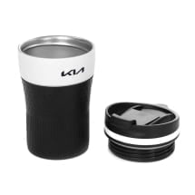 Coffee mug Thermo mug Travel mug 0.23l White Black Genuine KIA | KIA10342