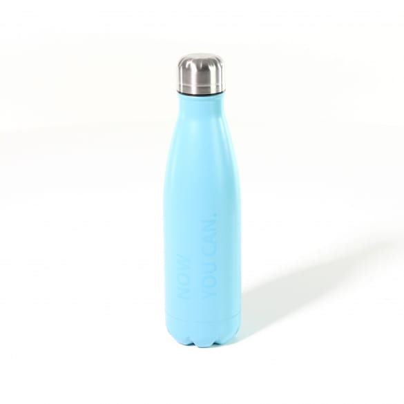 Drinking Bottle Stainless Steel Turquoise Genuine Volkswagen Collection