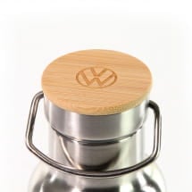 Drinking bottle stainless steel T1 silver | Genuine VW Collection | 7E9069604