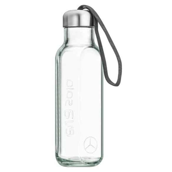 Glass drinking bottle 0.5l Genuine Mercedes Benz Collection