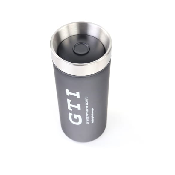GTI thermo mug matt black genuine Volkswagen collection | 5HV069604
