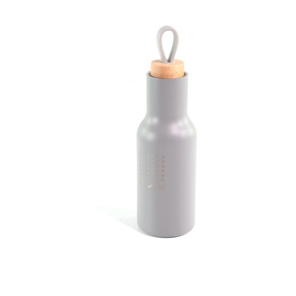 Thermos flask vacuum flask drinking bottle 0.58l EV9 Grey Genuine KIA