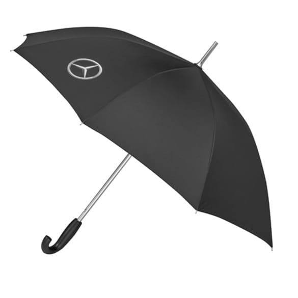 Stick umbrella in black genuine Mercedes-Benz Collection | B66958960