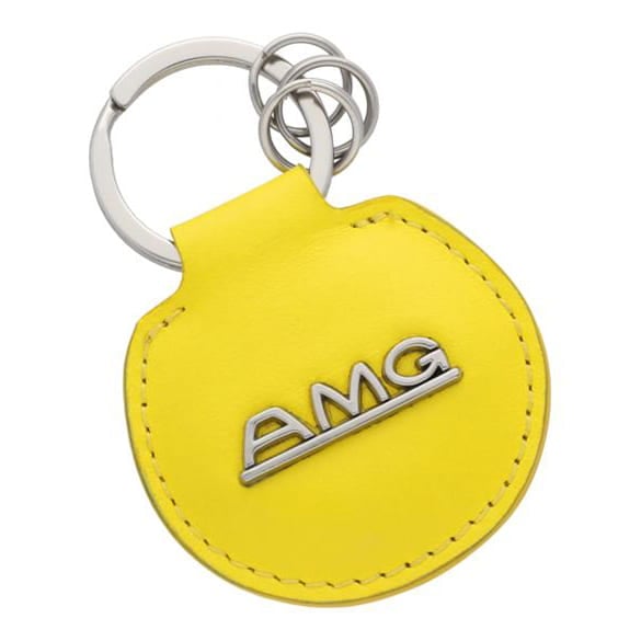 AMG Classic key fob yellow Genuine Mercedes-Benz Collection