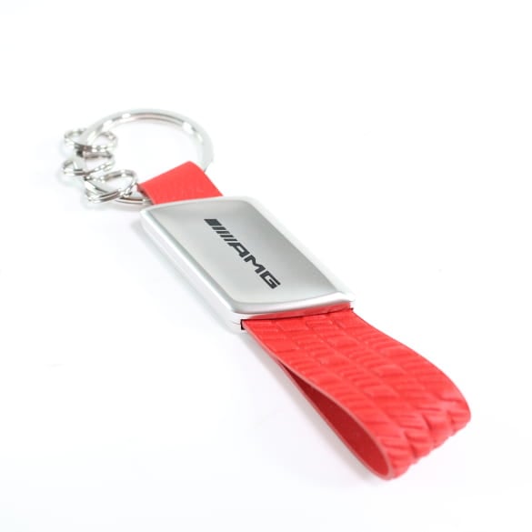 AMG key fob red silver Genuine Mercedes-AMG