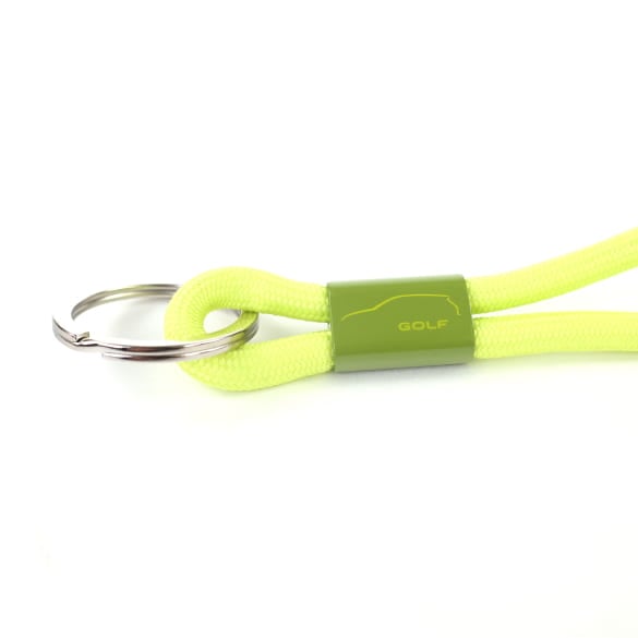 Key chain VW Golf 1974 Lime Green Genuine Volkswagen | 5HG087010 212