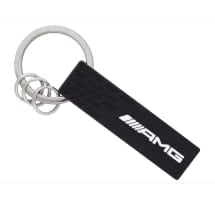 Key fob AMG emblem black white Genuine Mercedes-AMG | B66959728