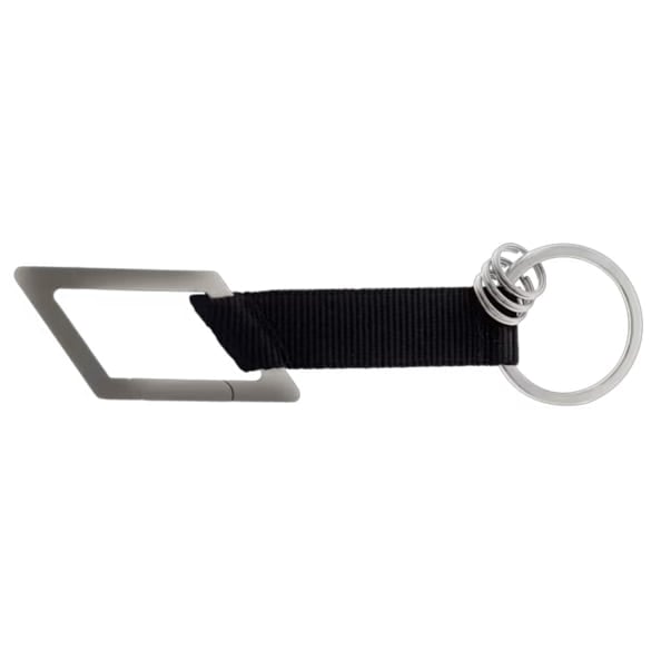 Key fob carabiner AMG emblem black white Genuine Mercedes-AMG | B66959849 Key fob carabiner AMG emblem black white Genuine Mercedes-AMG | B66959849