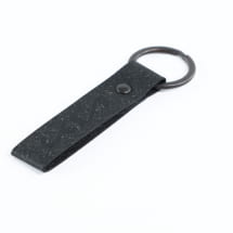 Key fob KIA lettering black leather Genuine KIA | 66951ADE2601