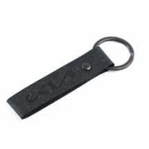 Key fob KIA lettering black leather Genuine KIA | 66951ADE2601