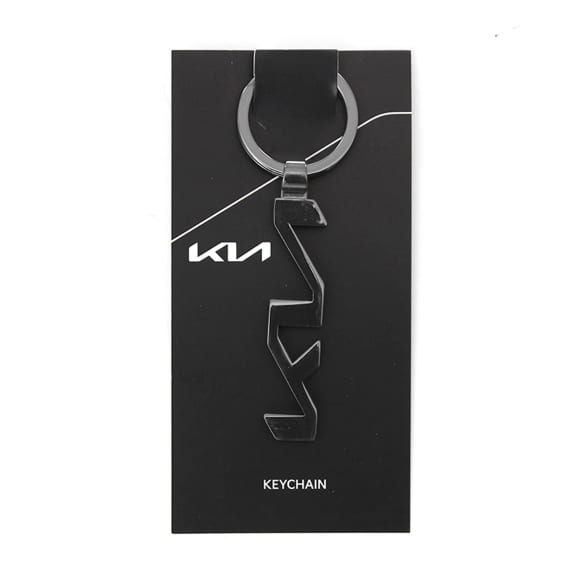 Key fob KIA black metal Genuine KIA | KIA10349 Key fob KIA black metal Genuine KIA | KIA10349