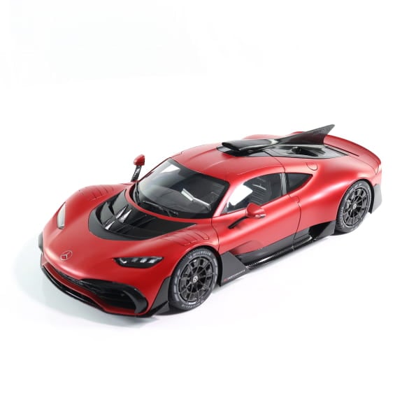 1:12 model car Mercedes-AMG ONE C298 Limited Edition Patagonia Red Genuine Mercedes-AMG