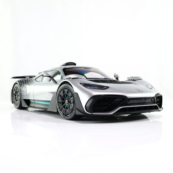1:12 model car Mercedes-AMG ONE C298 Silver Original Mercedes-AMG
