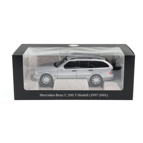 1:18 model car C 200 S202 Estate silver Genuine Mercedes-Benz | B66040705 1:18 model car C 200 S202 Estate silver Genuine Mercedes-Benz | B66040705