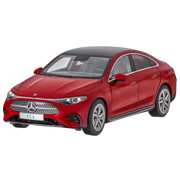 1:18 model car CLA Coupé C178 patagonian red metallic Genuine Mercedes-Benz