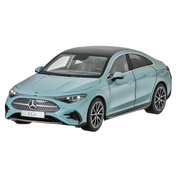 1:18 model car CLA Coupé C178 aquamint Genuine Mercedes-Benz