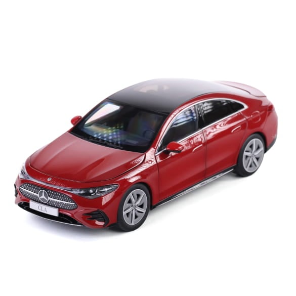 1:18 model car CLA Coupé C178 patagonian red metallic Genuine Mercedes-Benz