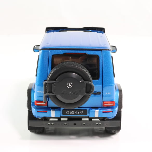 1:18 Model car G-Class G63 AMG 4x4² manufaktur south sea blue Genuine Mercedes-AMG | B66961111 1:18 Model car G-Class G63 AMG 4x4² manufaktur south sea blue Genuine Mercedes-AMG | B66961111