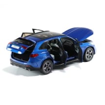 1:18 scale model car GLC X254 SUV AMG blue Genuine Mercedes-Benz | B66960647