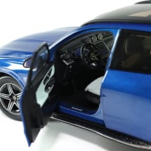 1:18 scale model car GLC X254 SUV AMG blue Genuine Mercedes-Benz | B66960647