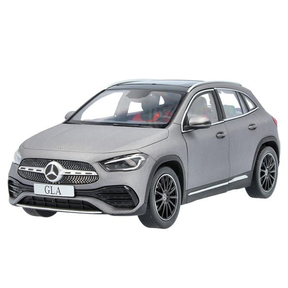 1:18 model car Mercedes-Benz GLA SUV H247designo mountain grey magno