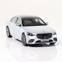 1 18 Model Car Mercedes Benz S Class V223 High Tech Silver