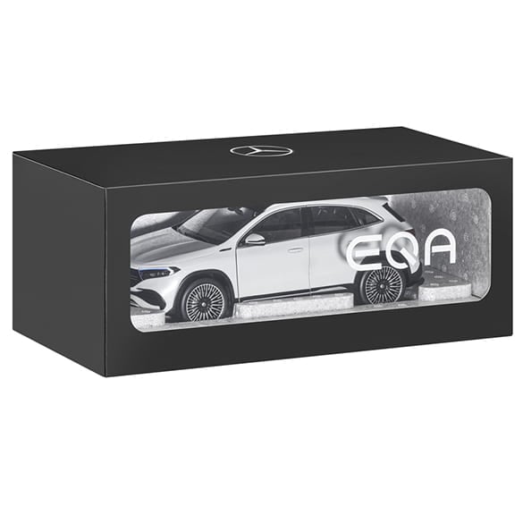 1:18 Model Car Mercedes-Benz EQA AMG Line H243 digital white