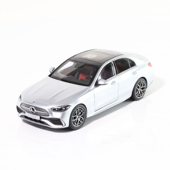 1:18 Model Car Mercedes-Benz C-Class AMG Line W206 high-tech silver