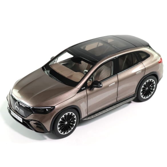 1:18 Model car Mercedes-Benz EQE SUV AMG Line X294 velvet brown