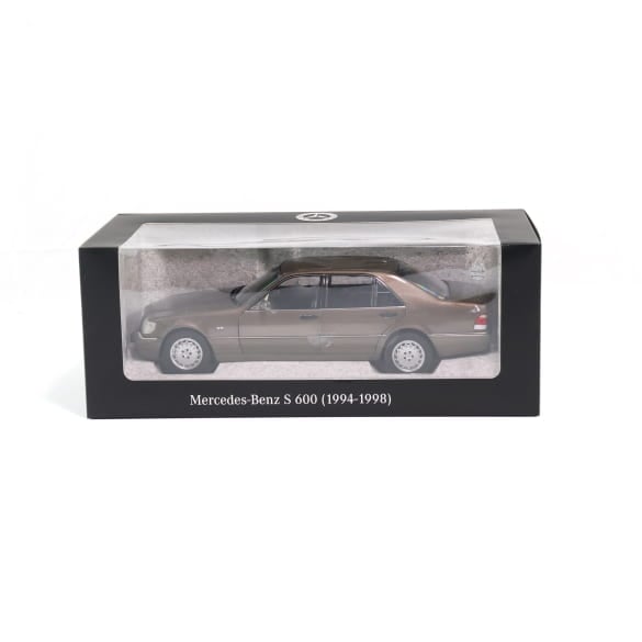 1:18 model car S 600 W140 sedan (1994-1998) Impala brown Genuine Mercedes-Benz | B66040684 1:18 model car S 600 W140 sedan (1994-1998) Impala brown Genuine Mercedes-Benz | B66040684