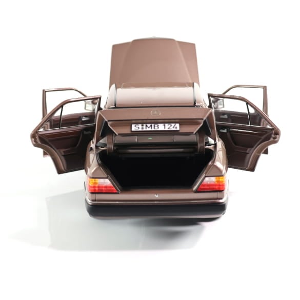 1:18 scale model car 230 E-Class W124 Tulipwood Genuine Mercedes-Benz | B66040697 1:18 scale model car 230 E-Class W124 Tulipwood Genuine Mercedes-Benz | B66040697
