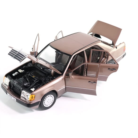 1:18 scale model car 230 E-Class W124 Tulipwood Genuine Mercedes-Benz | B66040697 1:18 scale model car 230 E-Class W124 Tulipwood Genuine Mercedes-Benz | B66040697