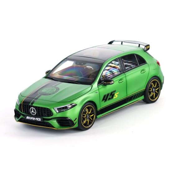 1:18 scale model car A 45 S AMG W177 Final Edition green hell magno Genuine Mercedes-AMG
