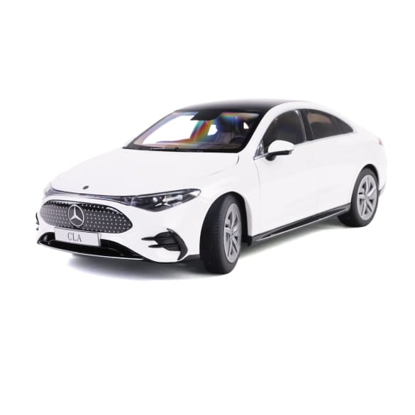 1:18 scale model car CLA C174 polar white Genuine Mercedes-Benz
