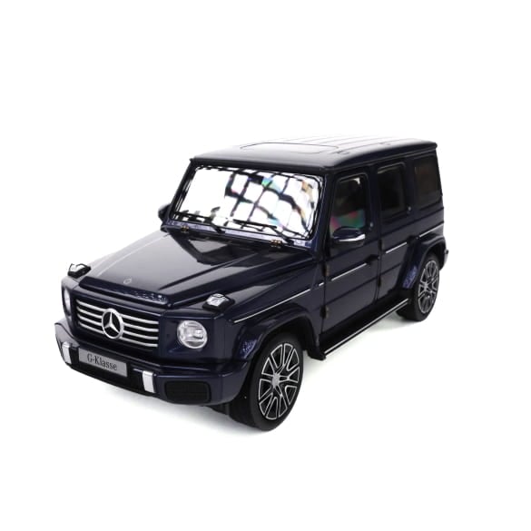 1:18 scale model car G-Class W465 sodalite blue Genuine Mercedes-Benz