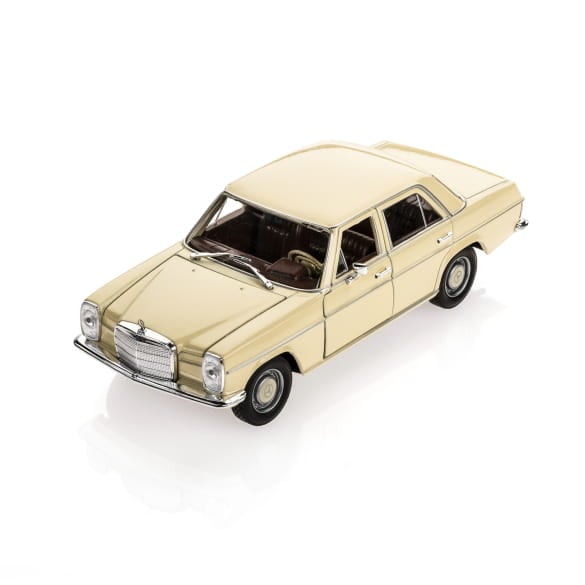 1:24 model car W115 220/8 cream white Genuine Mercedes-Benz