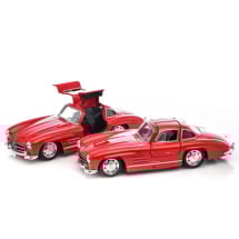 1:38 Pullback model car 300 SL gull-wing door Genuine Mercedes-Benz | B66055844