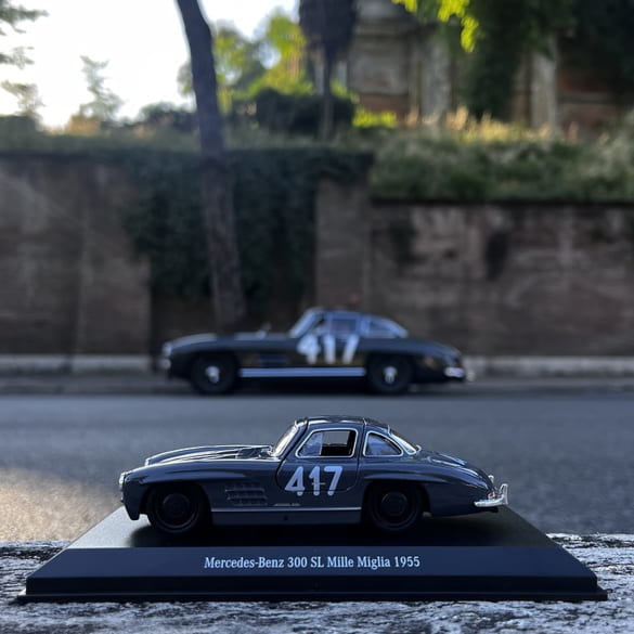 1:38 Pullback model car 300 SL grey Genuine Mercedes-Benz | B66057150 1:38 Pullback model car 300 SL grey Genuine Mercedes-Benz | B66057150