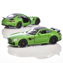 1:38 Pullback model car AMG GT R green Genuine Mercedes-AMG | B66057947
