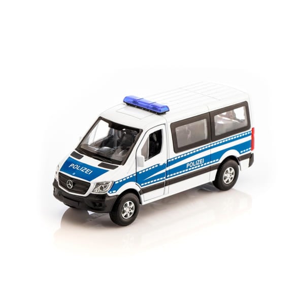 1:38 Pullback model car Sprinter Police Genuine Mercedes-Benz