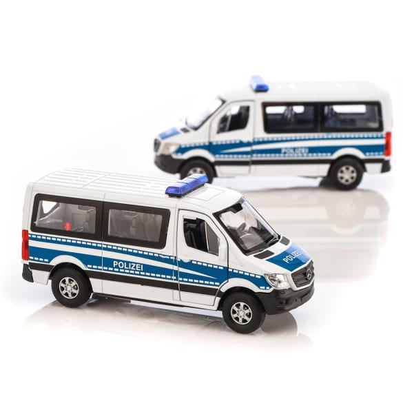 1:38 Pullback model car Sprinter Police Genuine Mercedes-Benz | B660575822 1:38 Pullback model car Sprinter Police Genuine Mercedes-Benz | B660575822
