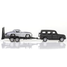 1:38 Pullback model car Trailer set Genuine Mercedes-Benz | B66057952