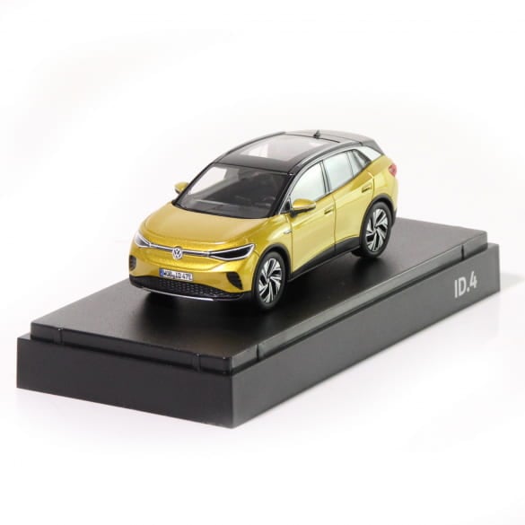 1:43 model car Volkswagen ID.4 honey yellow